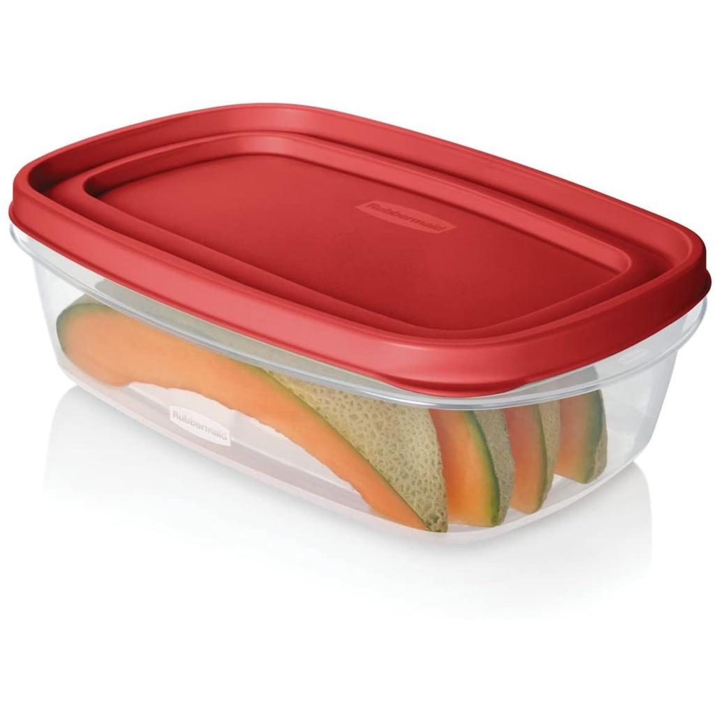 Hộp nhựa đựng thực phẩm nắp đỏ Rubbermaid USA size 2L