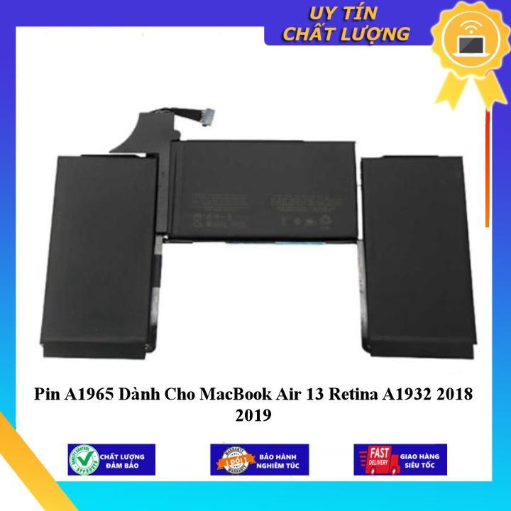 Pin A1965 dùng cho MacBook Air 13 Retina A1932 2018 2019 - Hàng chính hãng  MIBAT1591