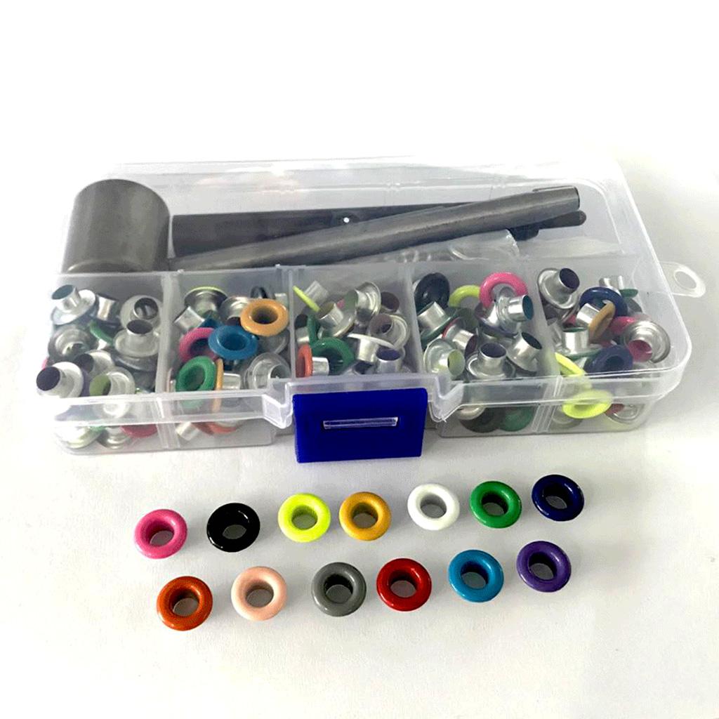 400 Pcs 3 Mm Kim Loại Silicon Đinh Tán Dây Giả Cho Da Thủ Công Quần Áo Vải Bố