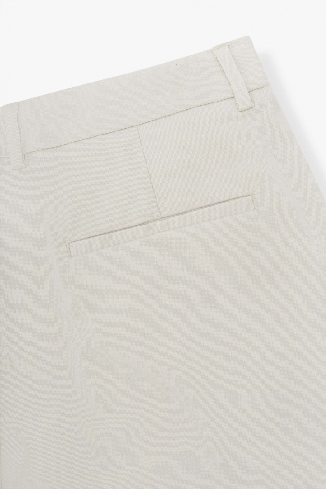 Quần Kaki Nam ROUTINE Cotton Trơn Form Slim Crop - 10S23PCA101C | LASTORE MENSWEAR