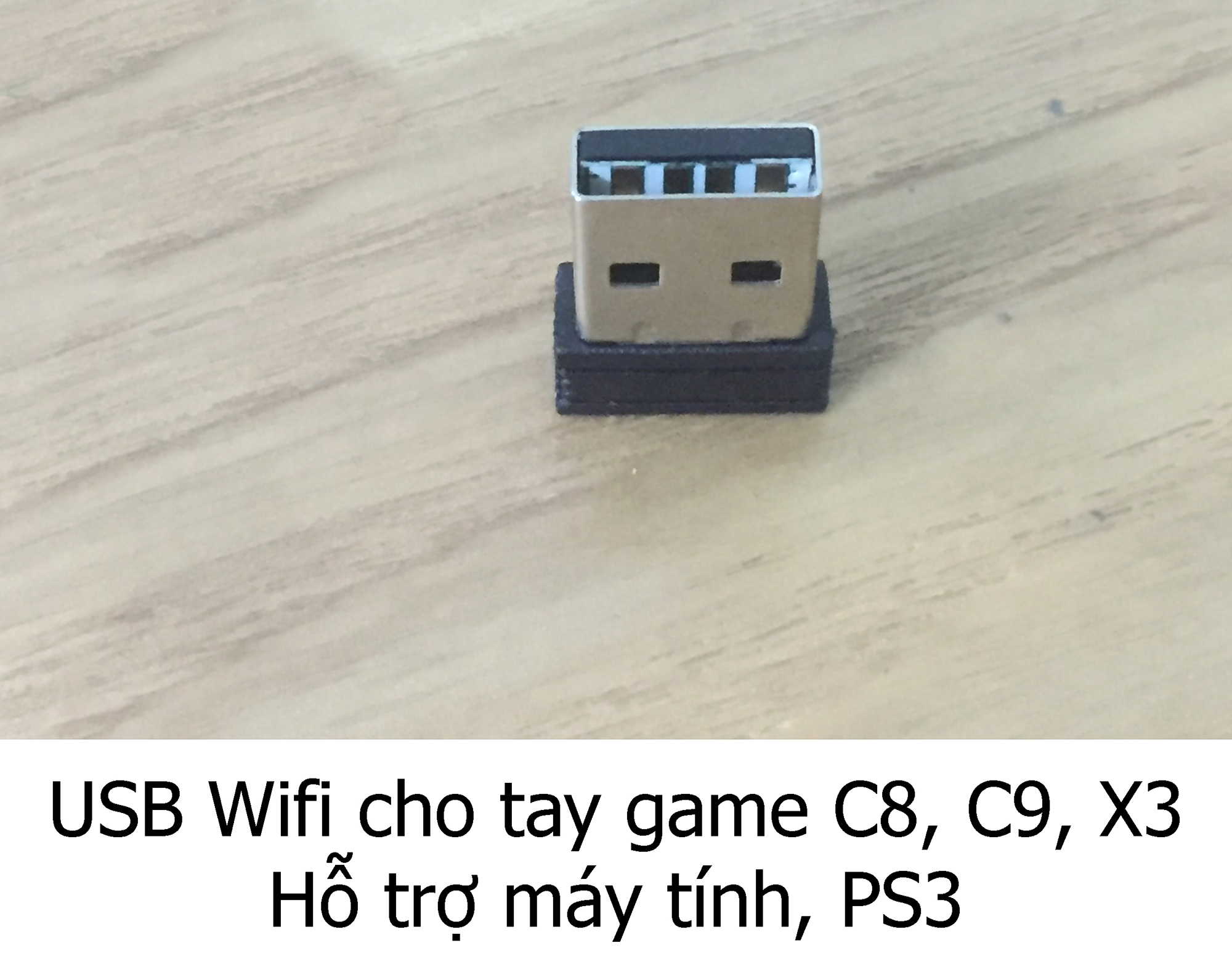 Tay cầm chơi game bluetooth cho Android, Window - kèm đế + usb không dây