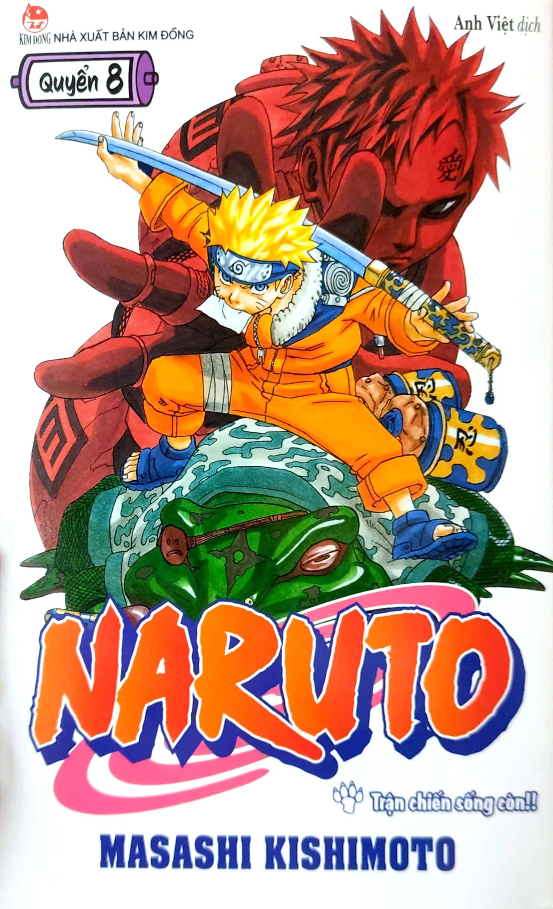 Naruto - Tập 8: Trận Chiến Sống Còn!! (Tái Bản 2022)