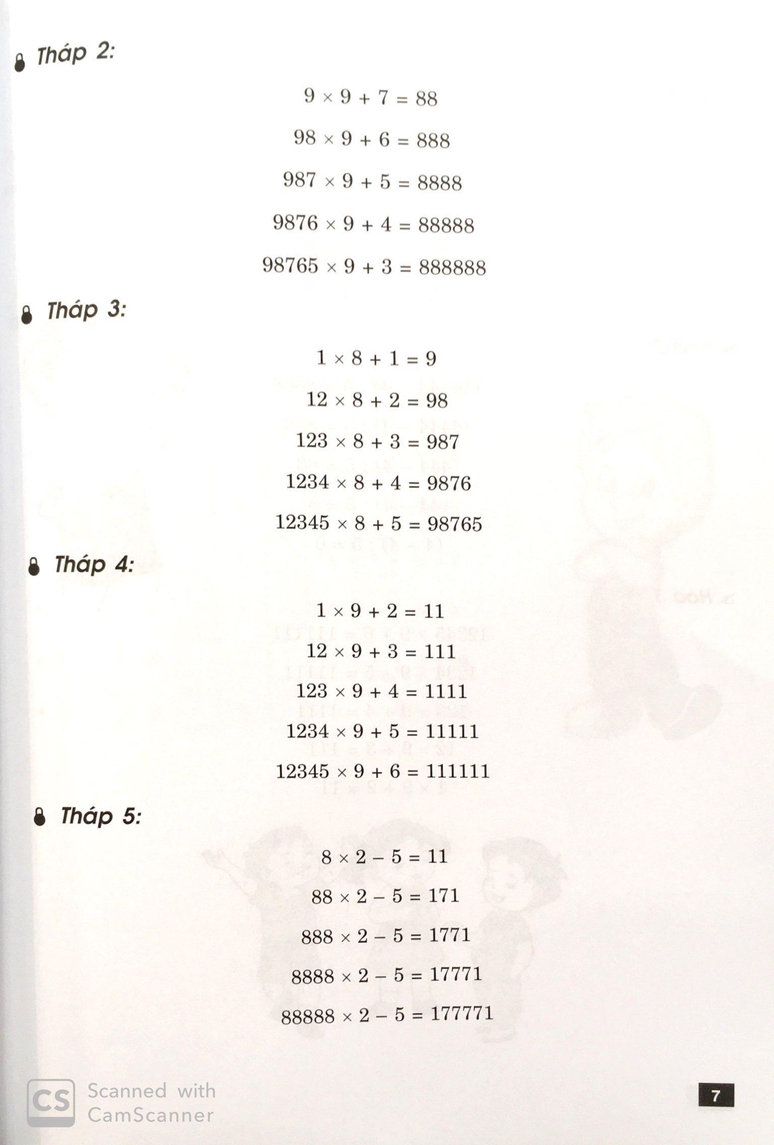 Toán Học Thú Vị Từ Số Và Phép Tính