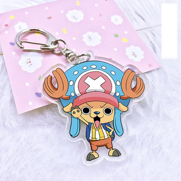 Móc khóa Onepiece 2 mặt các nhân vật