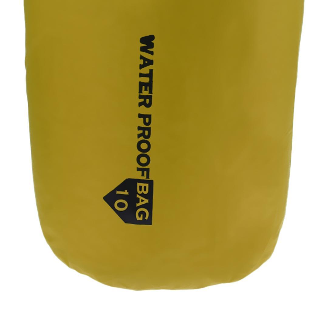 2 Pieces Waterproof Dry Bag Dry Sack For Camping Outdoor Activities 10L