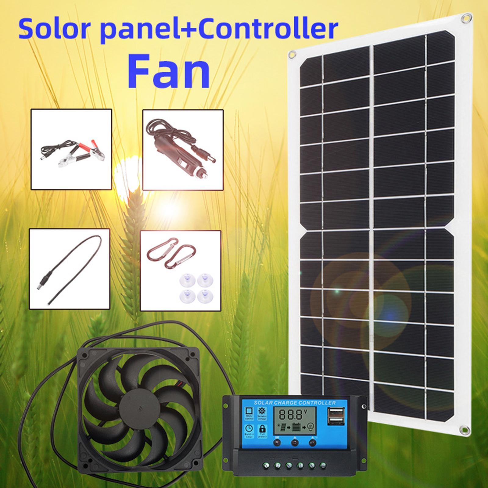 Solar Panel Kit Battery Regulator Charge Controller Solar Plane Kit