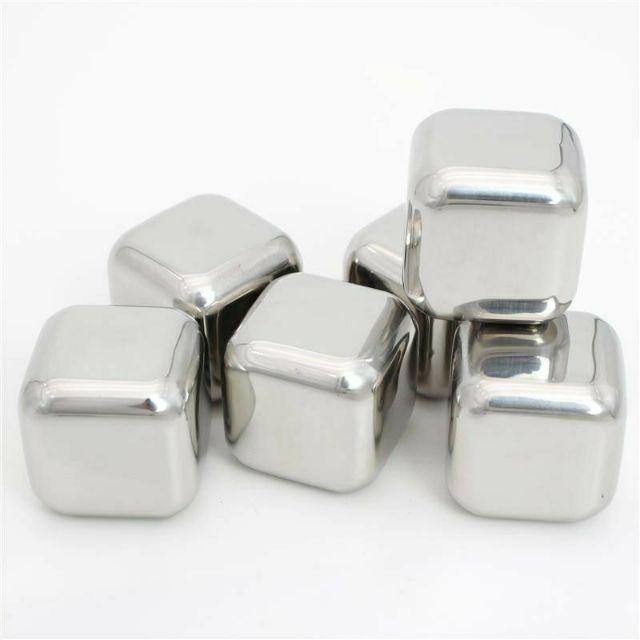 8 Viên Đá lạnh vĩnh cửu inox 304 dùng uống bia rượu