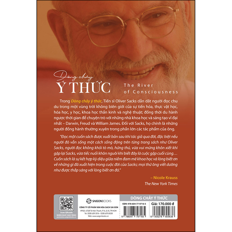 Dòng Chảy Ý Thức (10 Bài Luận Xuất Sắc Của Tiến Sĩ Oliver Sacks)