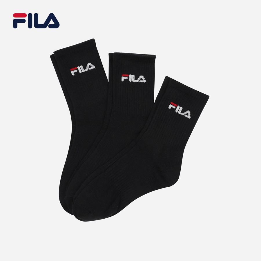 Vớ thể thao unisex Fila - FS3SCF5354X-BLK