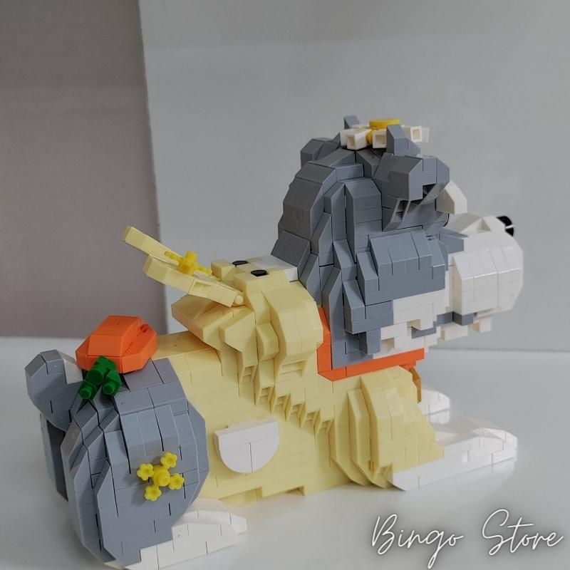 MÔ HÌNH LẮP RÁP CHÓ SCHNAUZER 946 CHI TIẾT