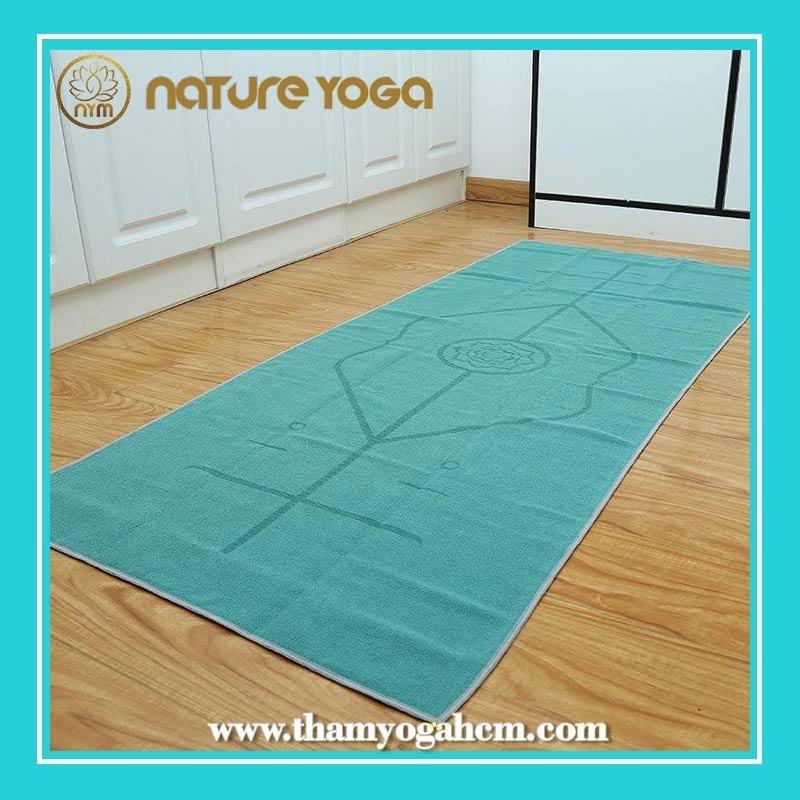 Khăn Yoga cố định 2 Đầu Thảm Định Tuyến