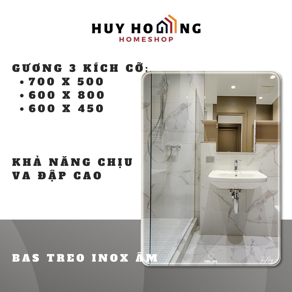 Gương trơn hình chữ nhật vát cạnh GLSMIRROR-S00R11