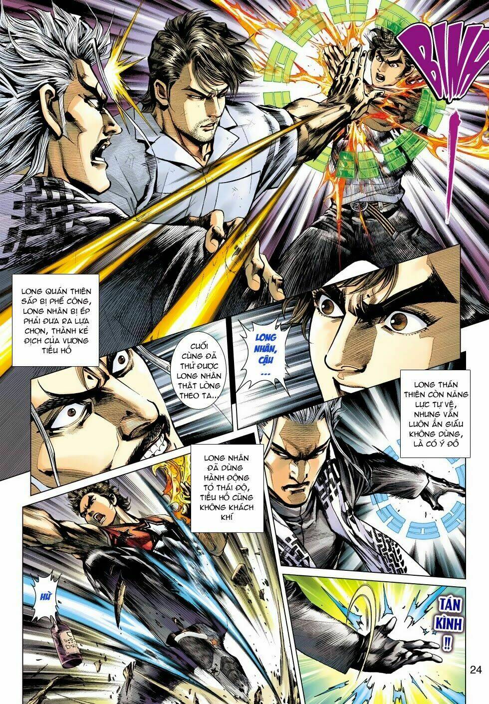 tân tác long hổ môn chapter 500 25