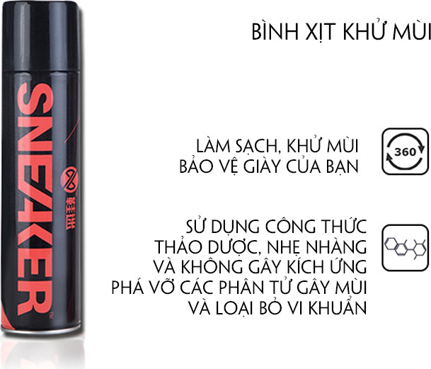 Bình xịt giầy nano chống thấm nước -  Bình xịt chống thấm,khử mùi giày dép