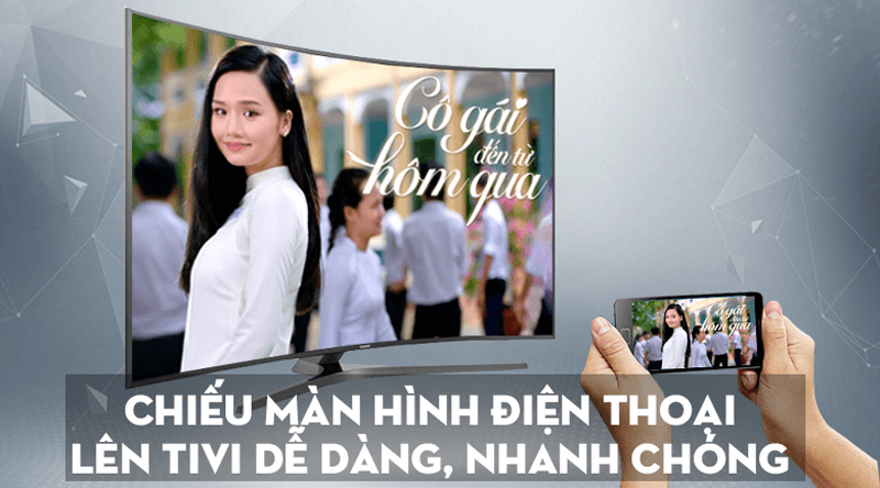 Smart Tivi Màn Hình Cong Samsung 65 inch 4K UHD UA65MU6500KXXV - Hàng Chính Hãng