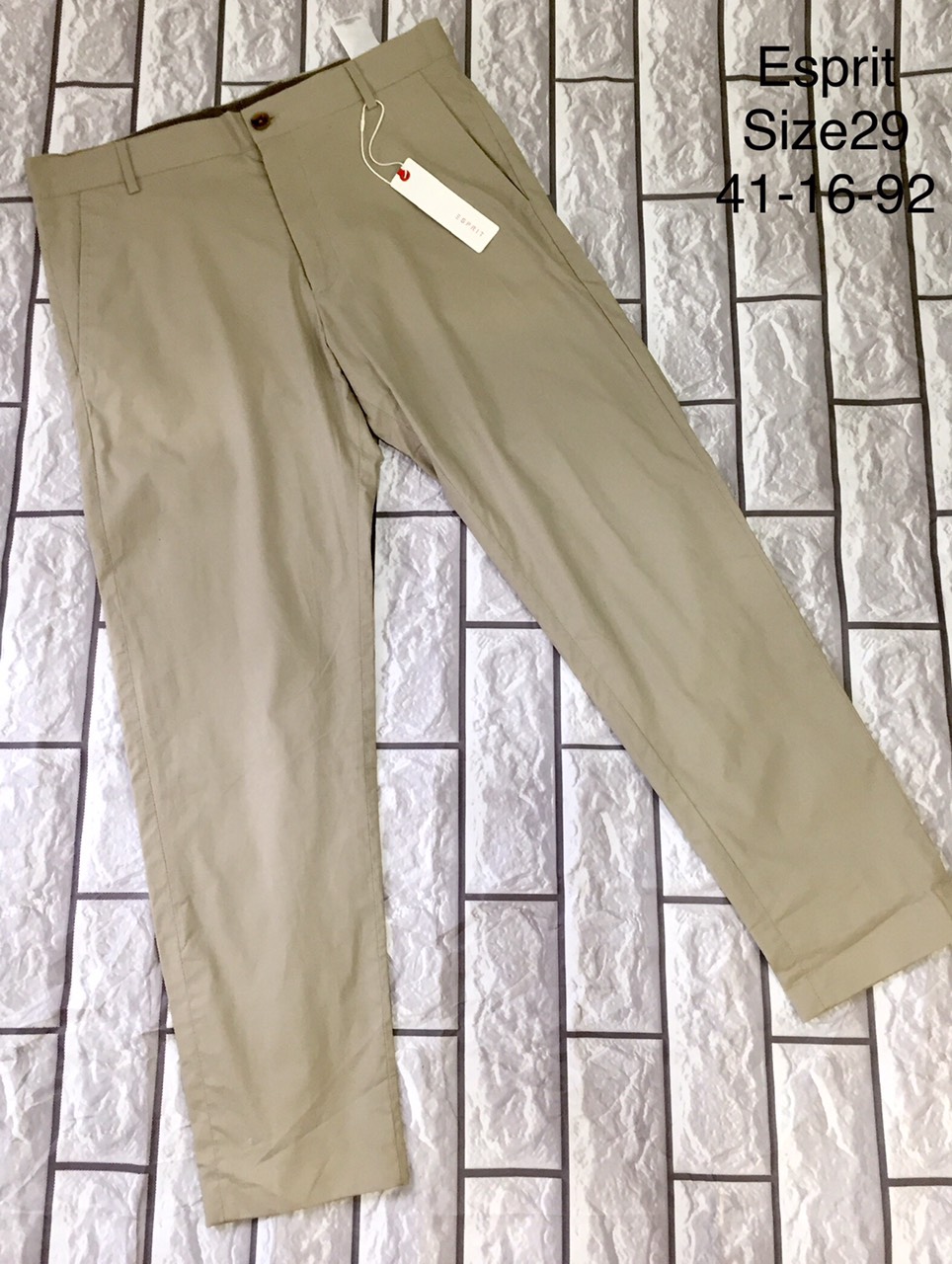 quần chinos nam Esprits chinh hãng xách tay Mỹ