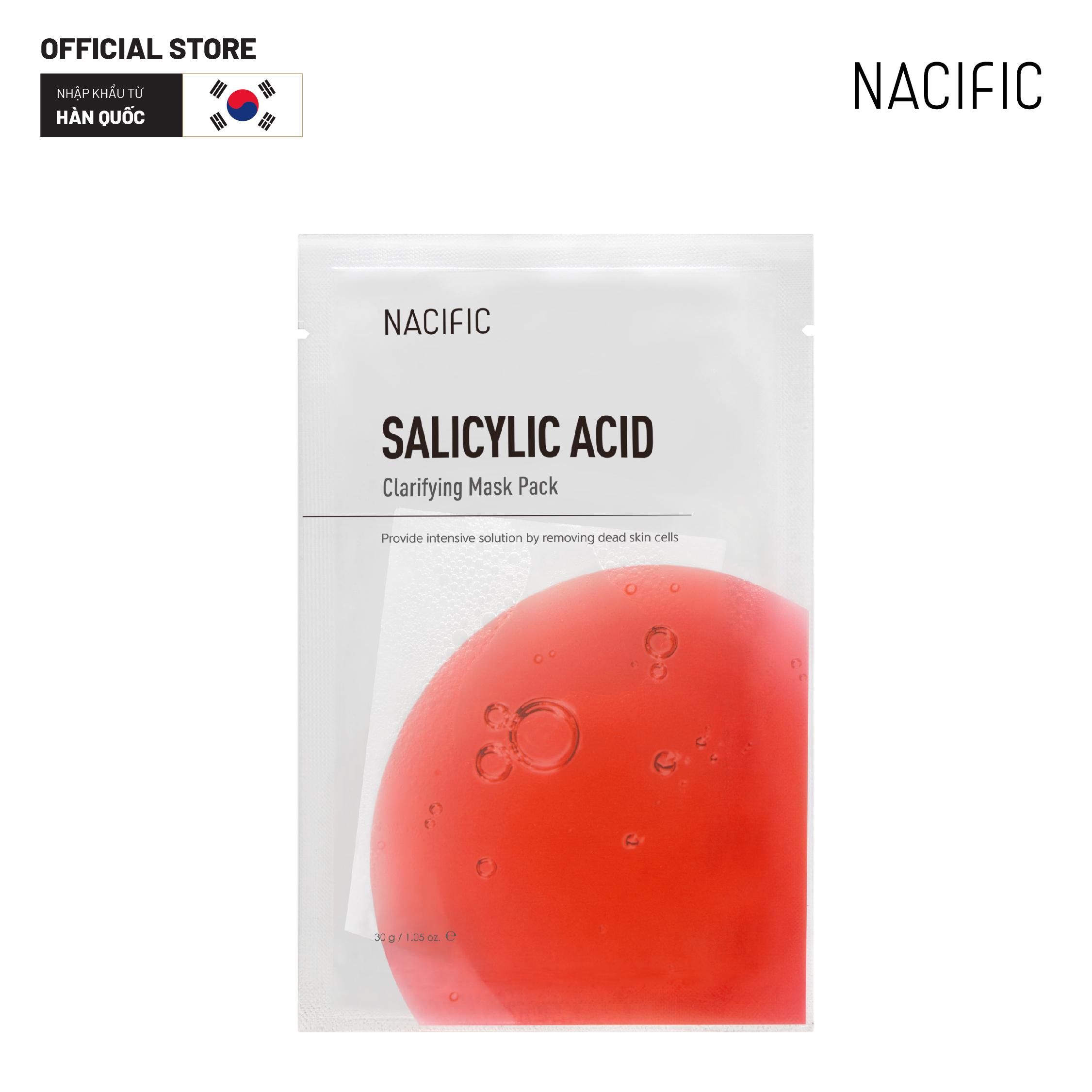 Combo 5 pcs Nacific Mặt nạ Salicylic Acid Clarifying Mask Pack 30g