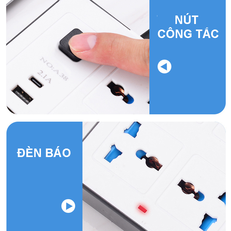 Ổ Cắm Điện Thông Minh USB Cao Cấp Jodily StarHome