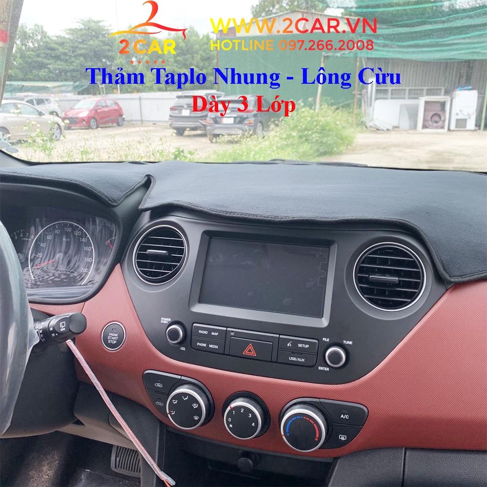 Thảm taplo nhung xe Vinfast Lux A 2019-2023, chống nóng tốt, chống trơn trượt, vừa khít theo xe