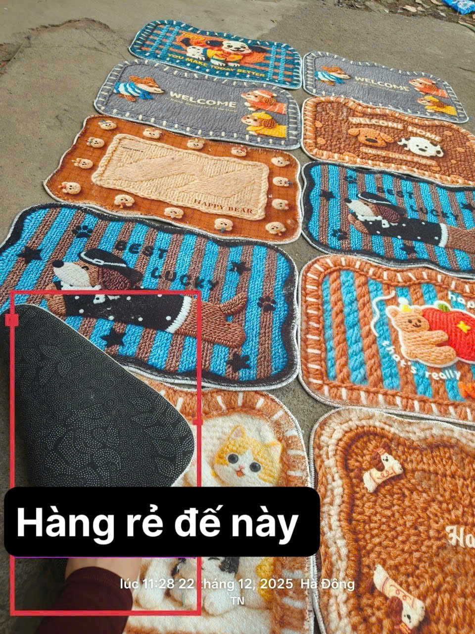 Thảm Lót Chân Hoạt Hình Dễ Thương Giả Dệt Diatom Bùn – Thảm Thấm Hút Nước Chống Trơn Trượt Dùng Phòng Tắm, Cửa Ra Vào - HÀNG CHÍNH HÃNG MINIIN