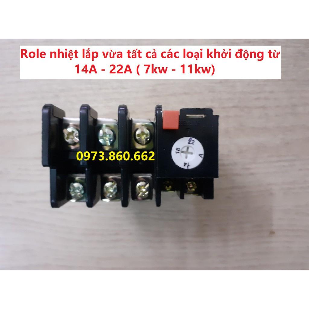 Rơ le nhiệt lắp vừa cho tất cả các loại khởi động từ