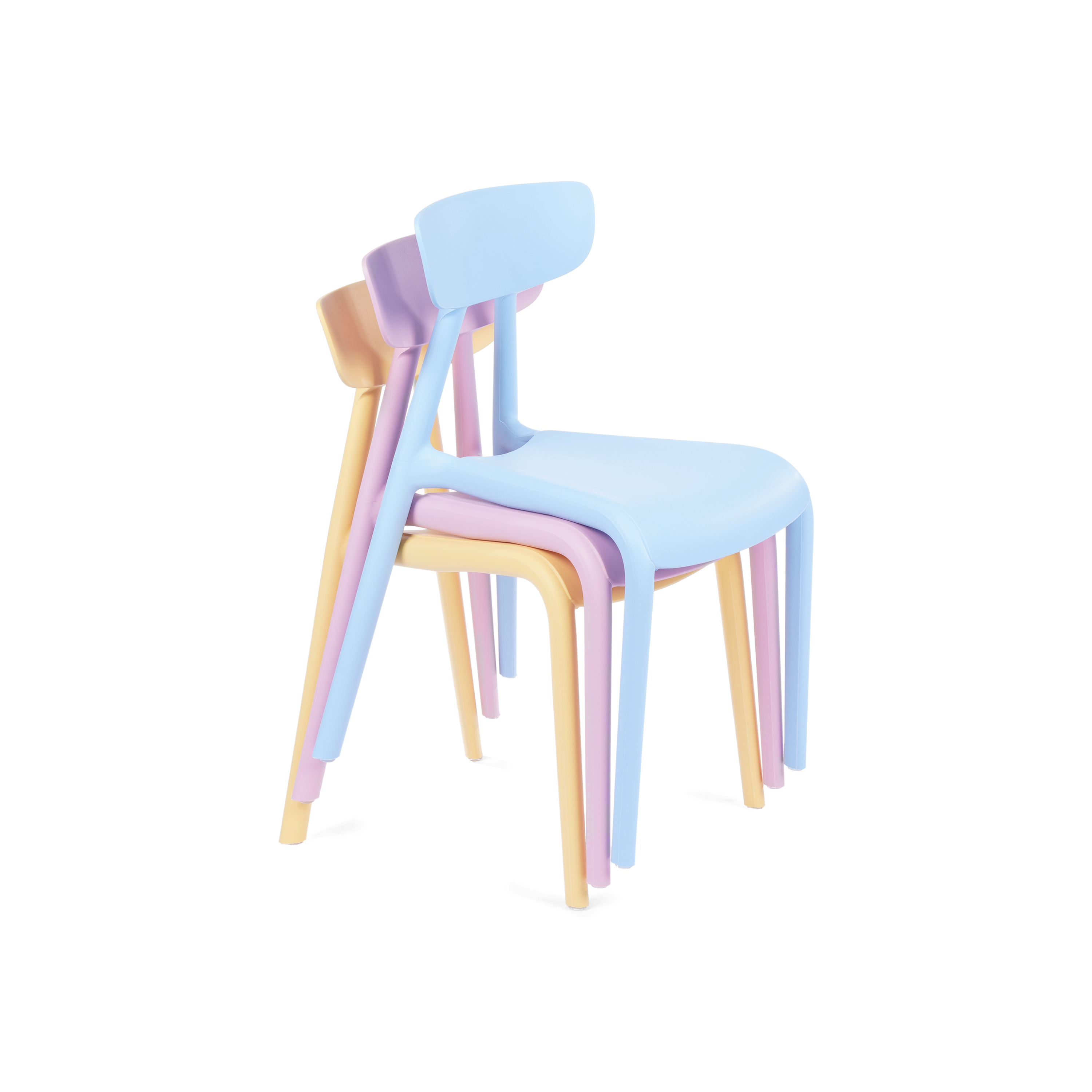 Ghế nhựa đúc Junior 3 màu cho bé . Nhập Khẩu  Chính Hãng Cobi Home