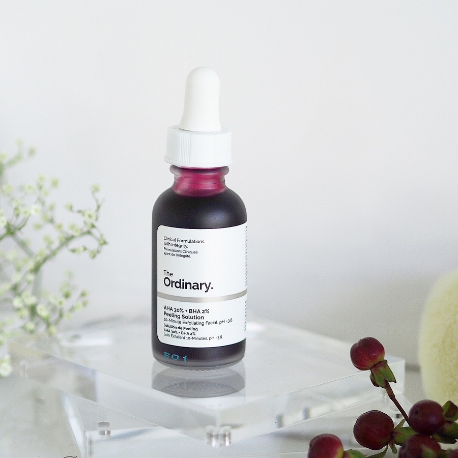 Serum Tẩy tế bào chết, cải thiện mụn, vết thâm tái tạo da The Ordinary AHA 30% BHA 2% Peeling Solution (30ml)