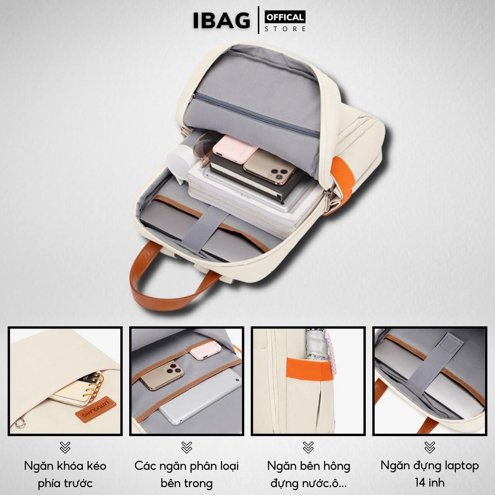 Balo Vải Thời Trang Ulzzang Nữ,vải Canvas Cao Cấp,đựng Laptop 15,6 Inh , Kiểu Dáng Trẻ Trung, Cá Tính -