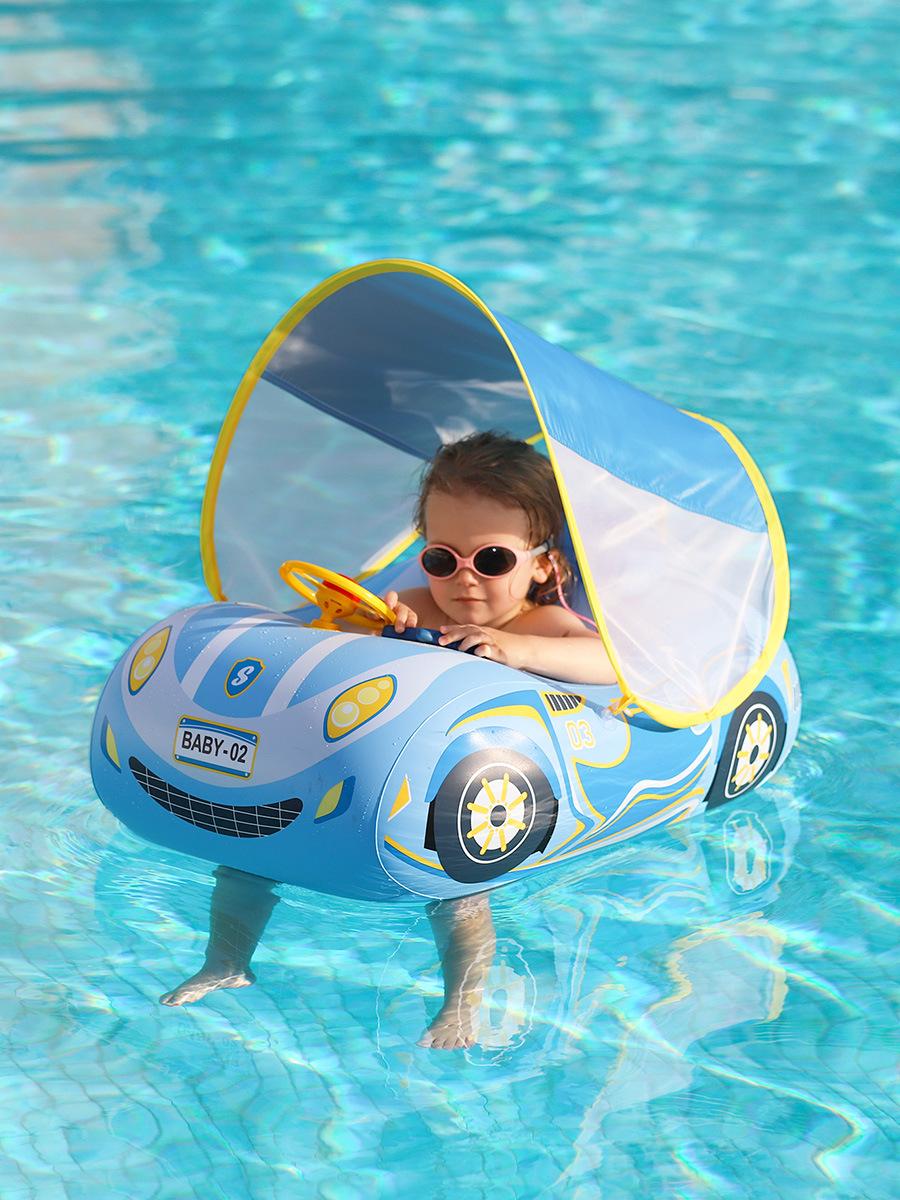 Phao Bơi Siêu Xe Có Mái Che Cho Bé SwimBoBo Sports Car Cover - Riki Shop - Riki Shop