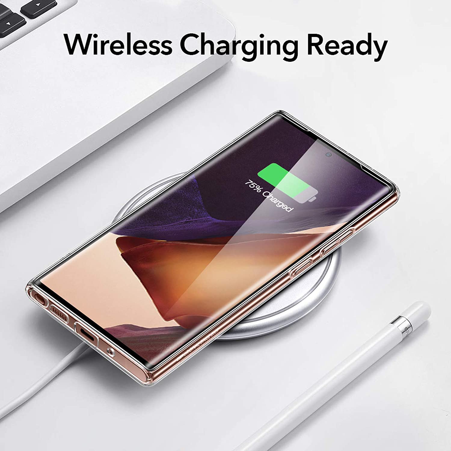 Ốp Lưng cho Samsung Galaxy Note 20 / Note 20 Ultra ESR Echo Tempered Glass Hard Case - Hàng Nhập Khẩu