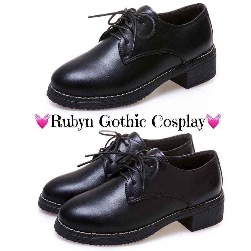 Giày Oxford đơn giản cosplay phong cách học sinh nhật bản ( NHÁM và BÓNG ) Size 35 - 40