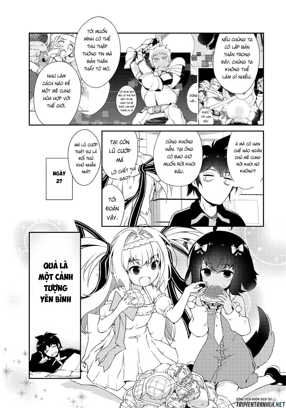 chủ nhân của mê cung rất lười chapter 4 11