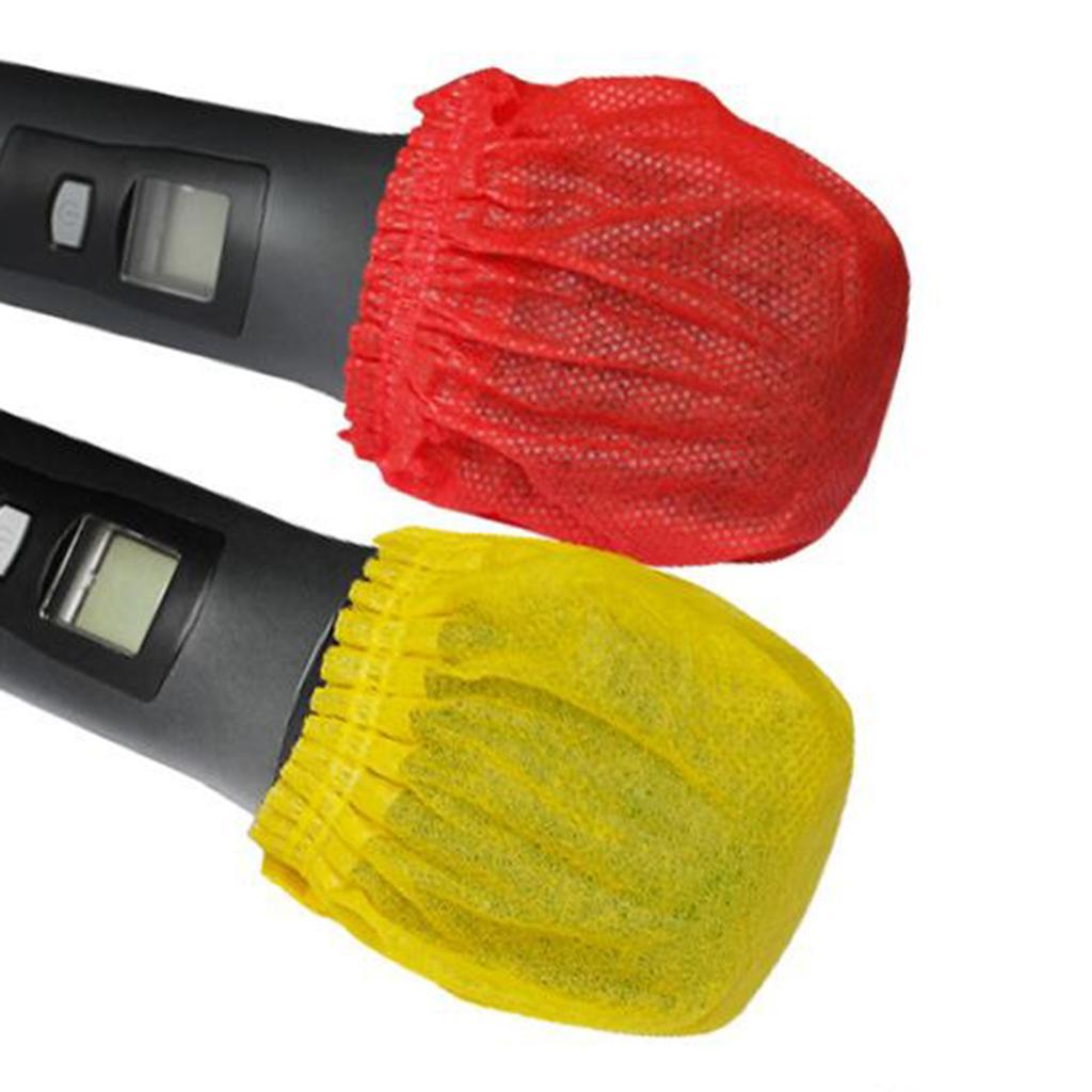 800x Microphone Cover for Karaoke KTV Handheld Mic Covers Protective