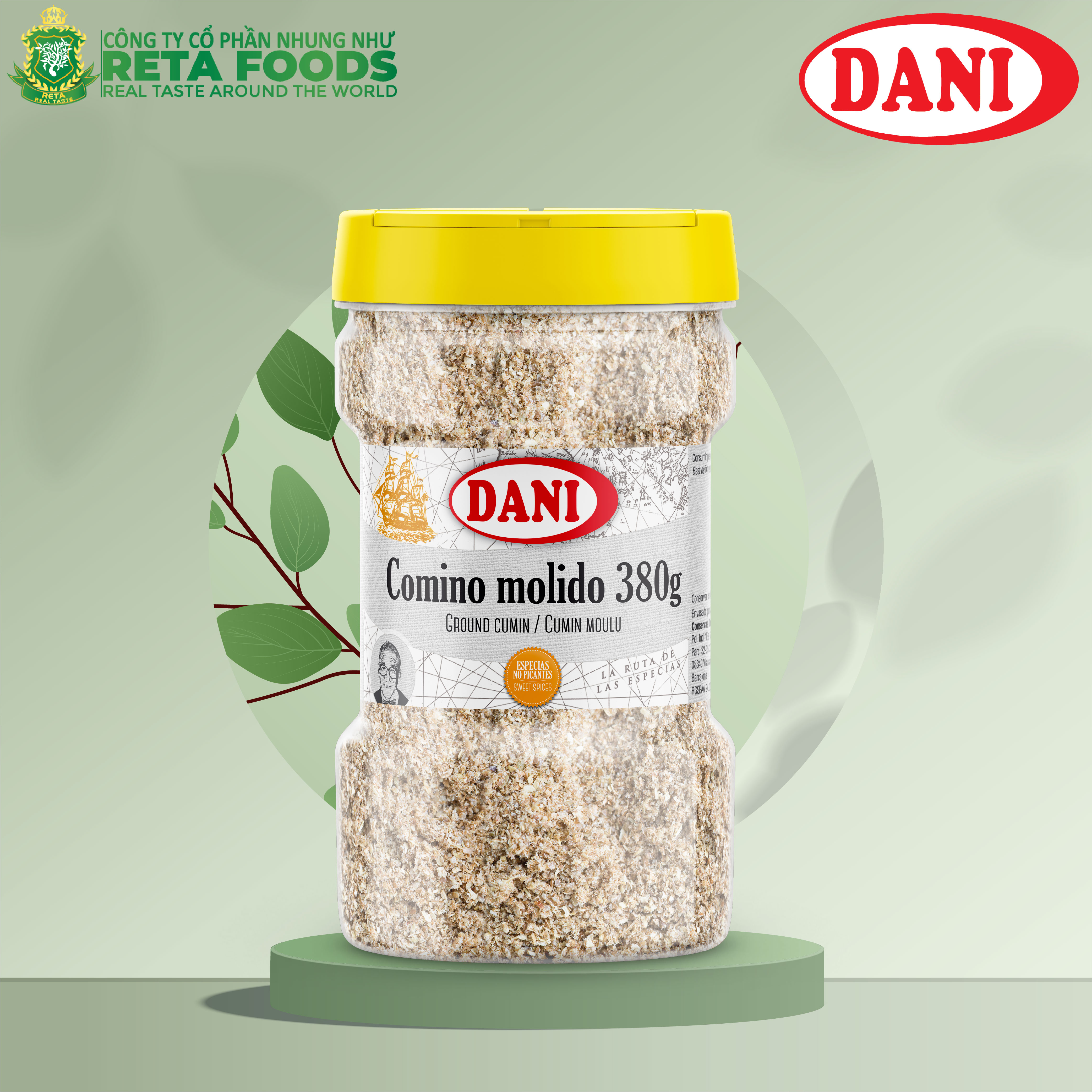 Bột thì là Ai Cập Dani - Ground Cumin 380 Gr