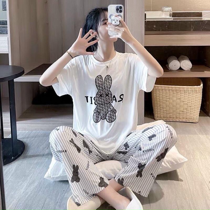 Đồ bộ thun hình gấu đen