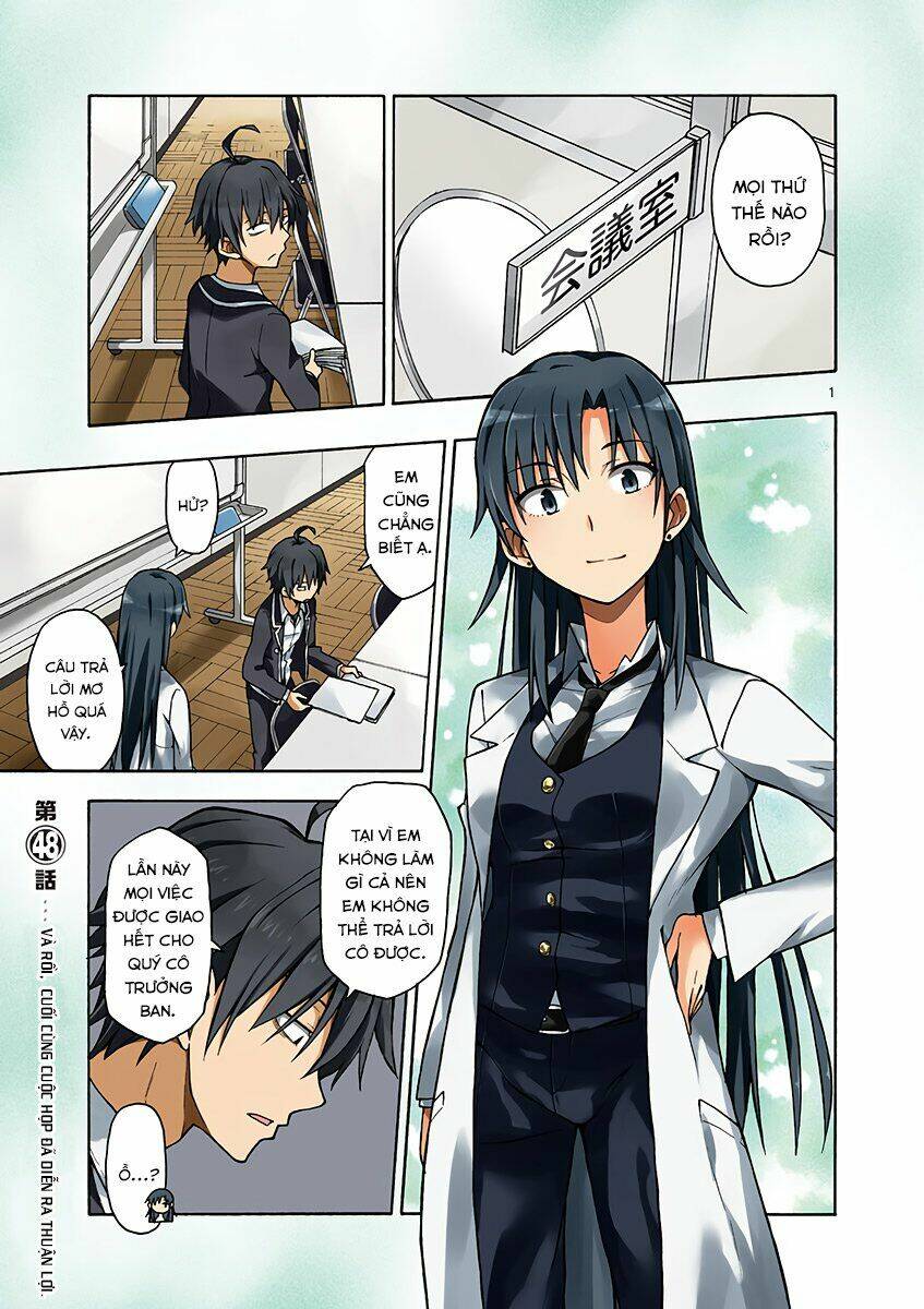 yahari ore no seishun rabukome wa machigatte iru chapter 48 1