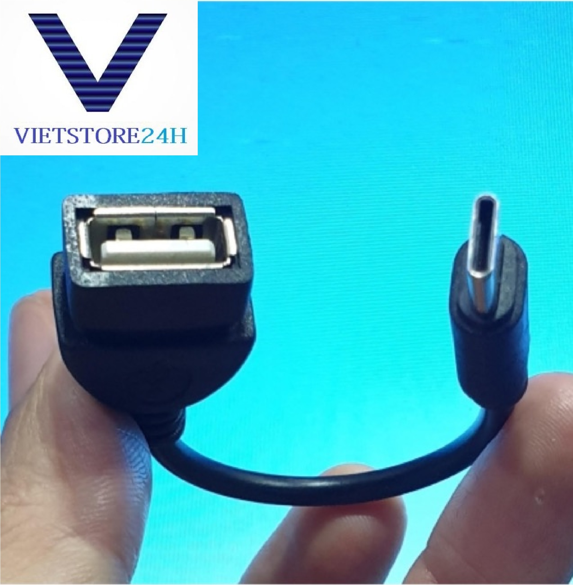 Dây cáp chuyển đổi dữ liệu từ cổng Type-C sang USB OTG (10 cm) VT