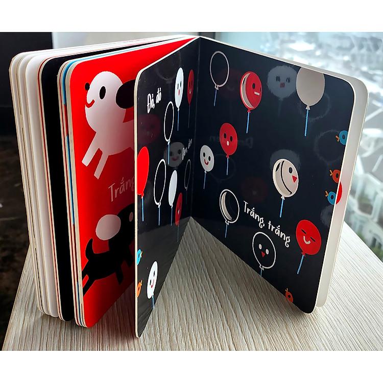 Sách Đỏ, đỏ, đen, đen - Mình cùng vui chơi nhé!