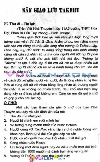 vương tử takeru chapter 9 162