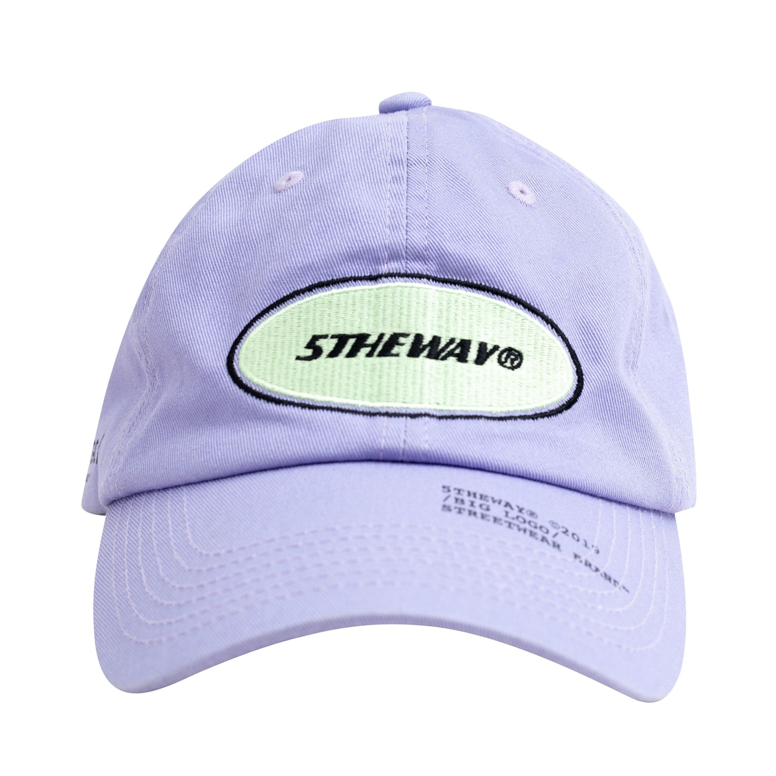 Nón Lưỡi Trai 5THEWAY Tím aka 5THEWAY /oval/ Unstructure Washed Dad Cap in VIOLET TULIP