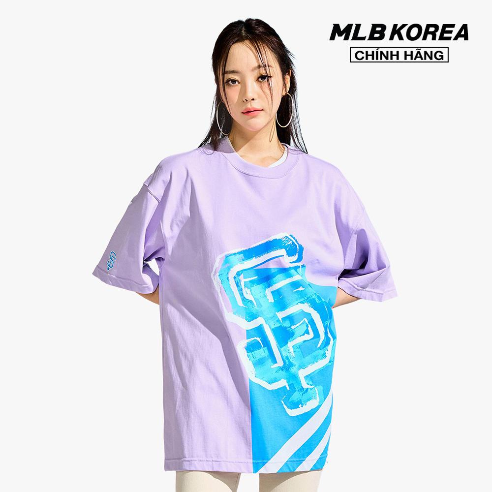 MLB - Áo thun unisex cổ tròn tay ngắn Pop Art Graphic Overfit 3ATSL0433-14LDL