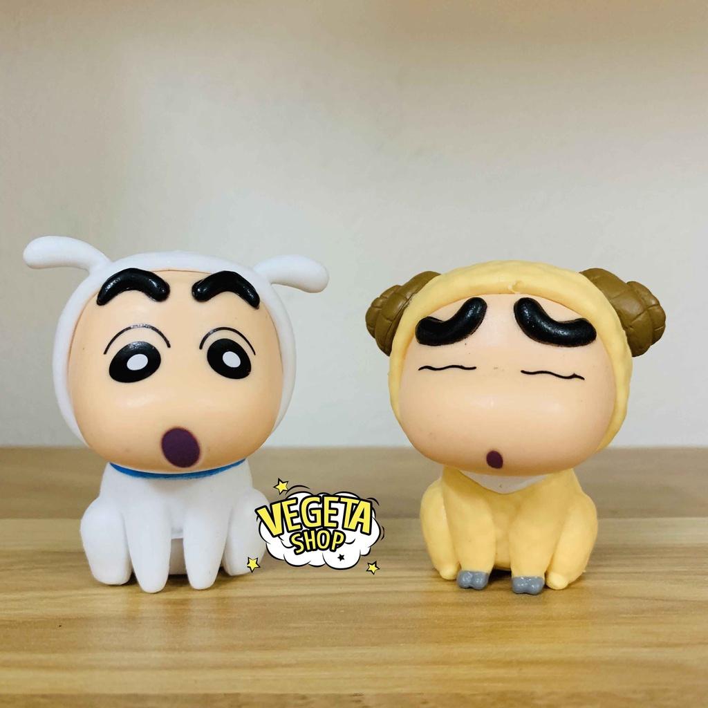 Mô hình Shin Cậu bé bút chì - Shinnosuke - Shin chan Cosplay dễ thương bền màu chất liệu an toàn Shinosuke - 7,5~8,5cm