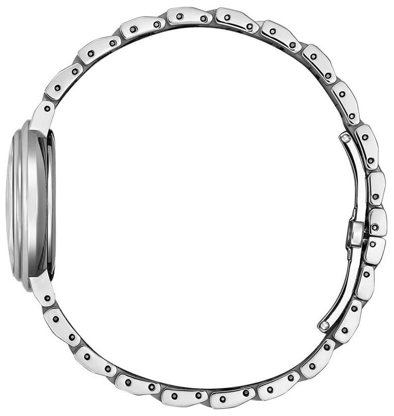 Đồng Hồ Nữ Citizen Đính Kim Cương Dây Thép Không Gỉ EM0910-80D - Mặt Xà Cừ