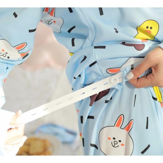 Bộ Pijama bầu kết hợp sau sinh cho con bú szM-5XL