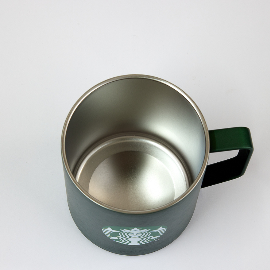 Ly Mug Starbucks 14Oz Stainless Steel DARK GREEN SIREN