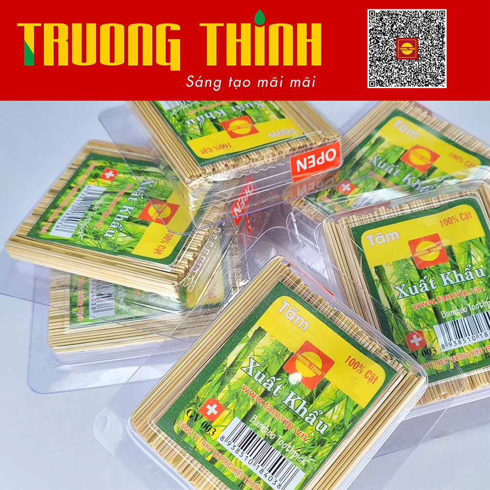 Tăm Xỉa Răng Bịch 30 Hộp Mika Đảm Bảo Chất Lượng Tiết Kiệm Gía Siêu Rẻ Thương Hiệu Trường Thịnh