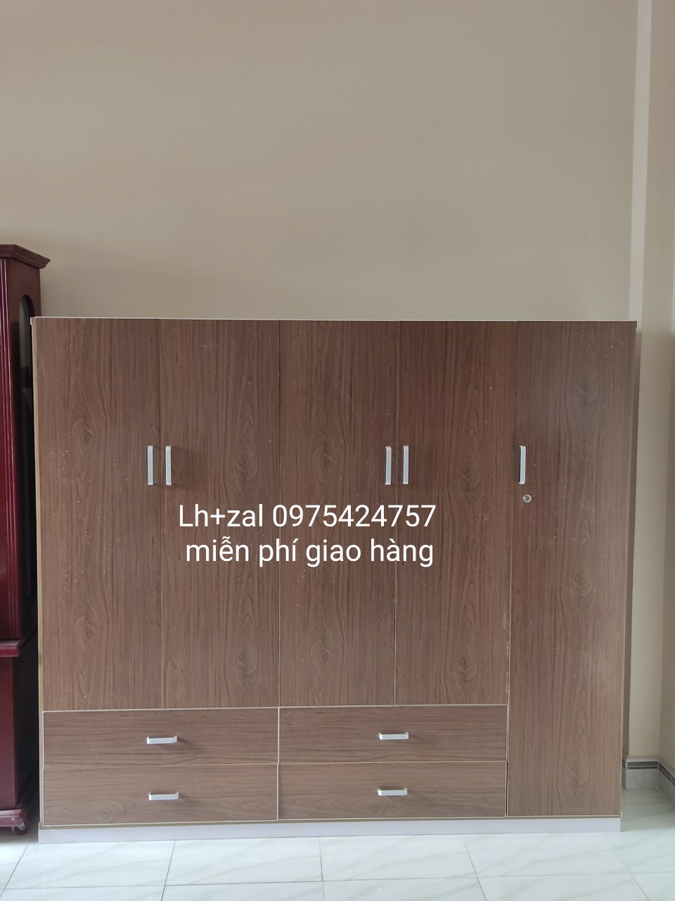 Tủ nhựa đài loan 5 cánh