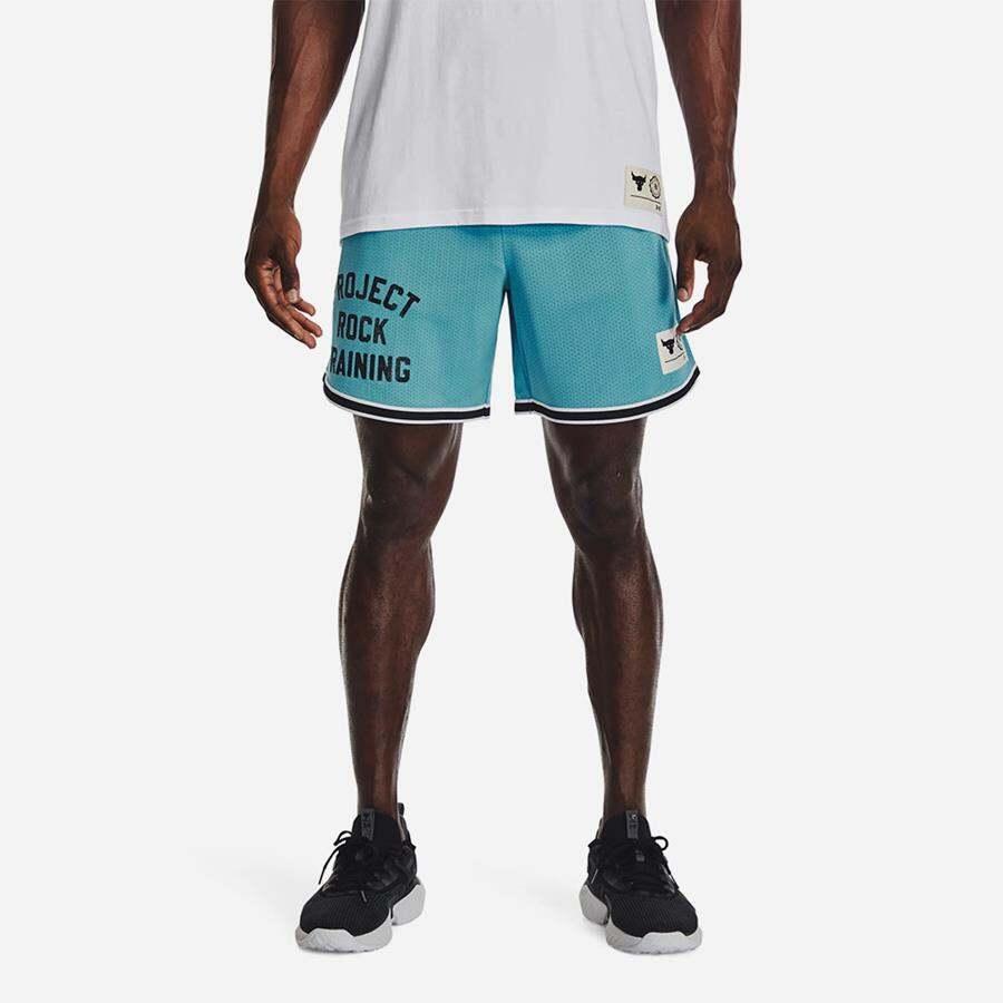 Quần ngắn thể thao nam Under Armour The Rock - 1377443-433