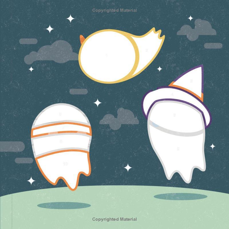 Sách ngoại văn: Color With Stickers - Halloween