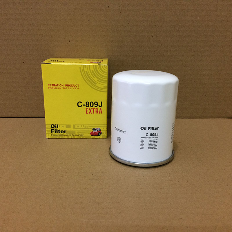Lọc nhớt cho xe Honda Accord 2013, 2014, 2015, 2016, 2017, 2018, 2019, 2020 mã phụ tùng 15400-PLM-A02 mã C809J